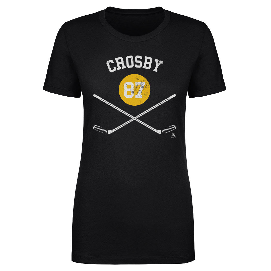 Sidney Crosby Pittsburgh Sticks WHT