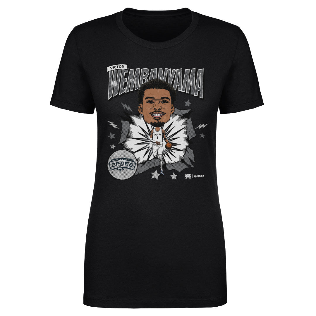 Victor Wembanyama San Antonio Spurs Caricature WHT