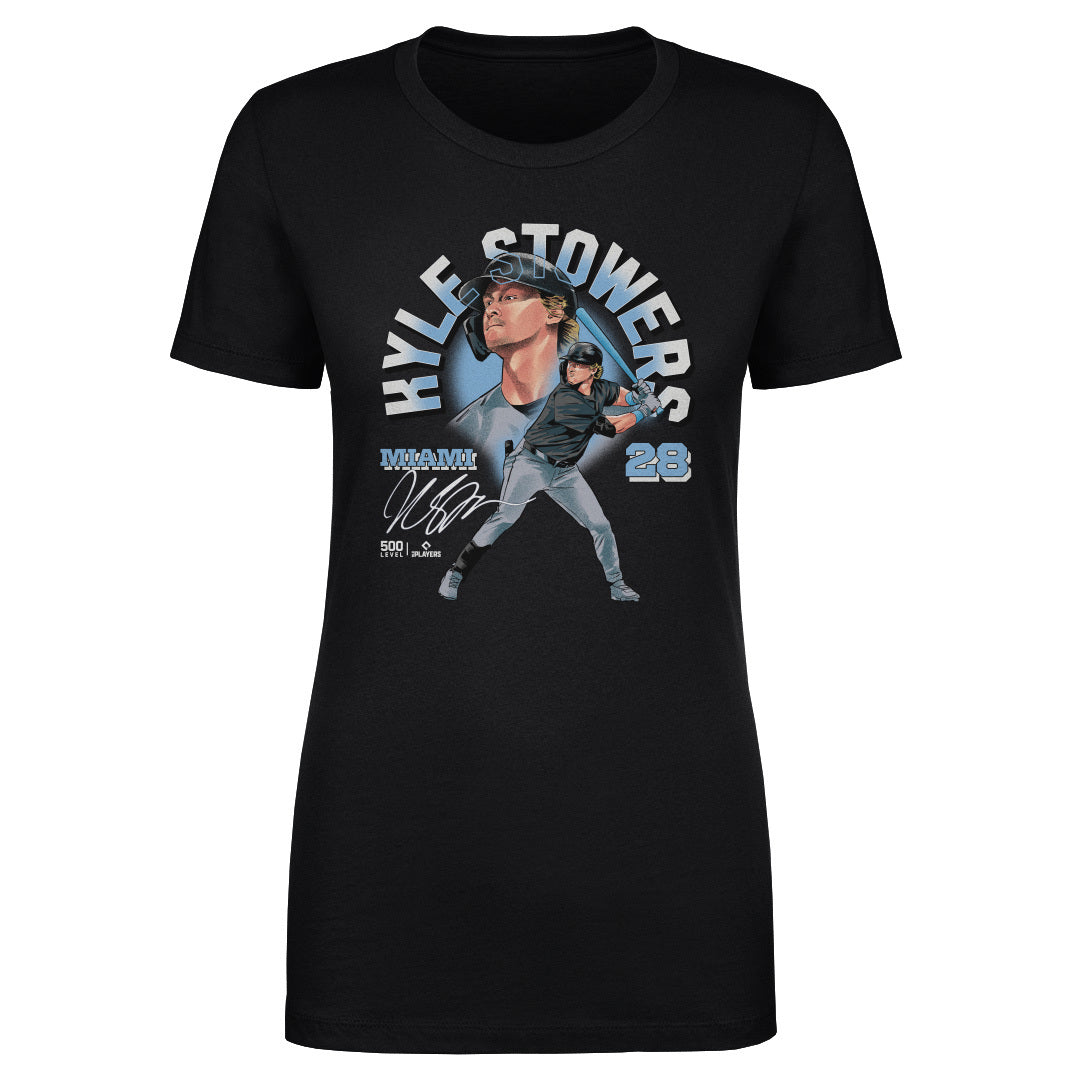 Kyle Stowers Miami Name Arc WHT