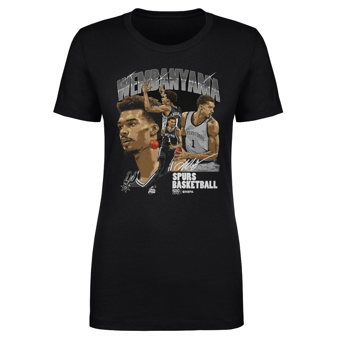 Victor Wembanyama San Antonio Spurs Collage WHT
