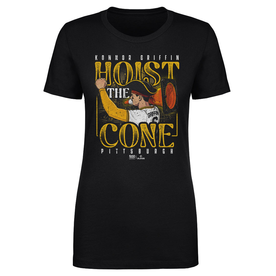 Konnor Griffin Pittsburgh Hoist The Cone WHT