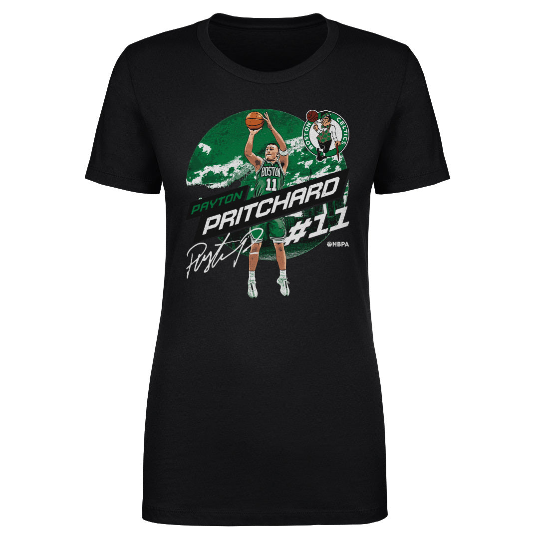 Payton Pritchard Boston Celtics City Emblem WHT