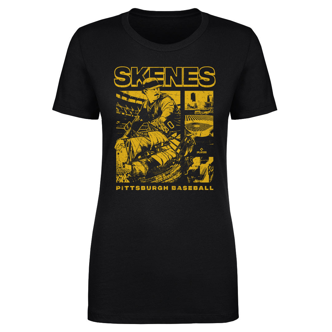 Paul Skenes Pittsburgh Mono WHT