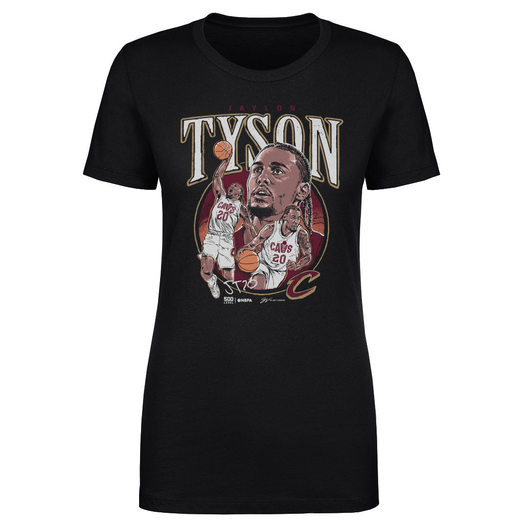 Jaylon Tyson Cleveland Cavaliers Trio WHT