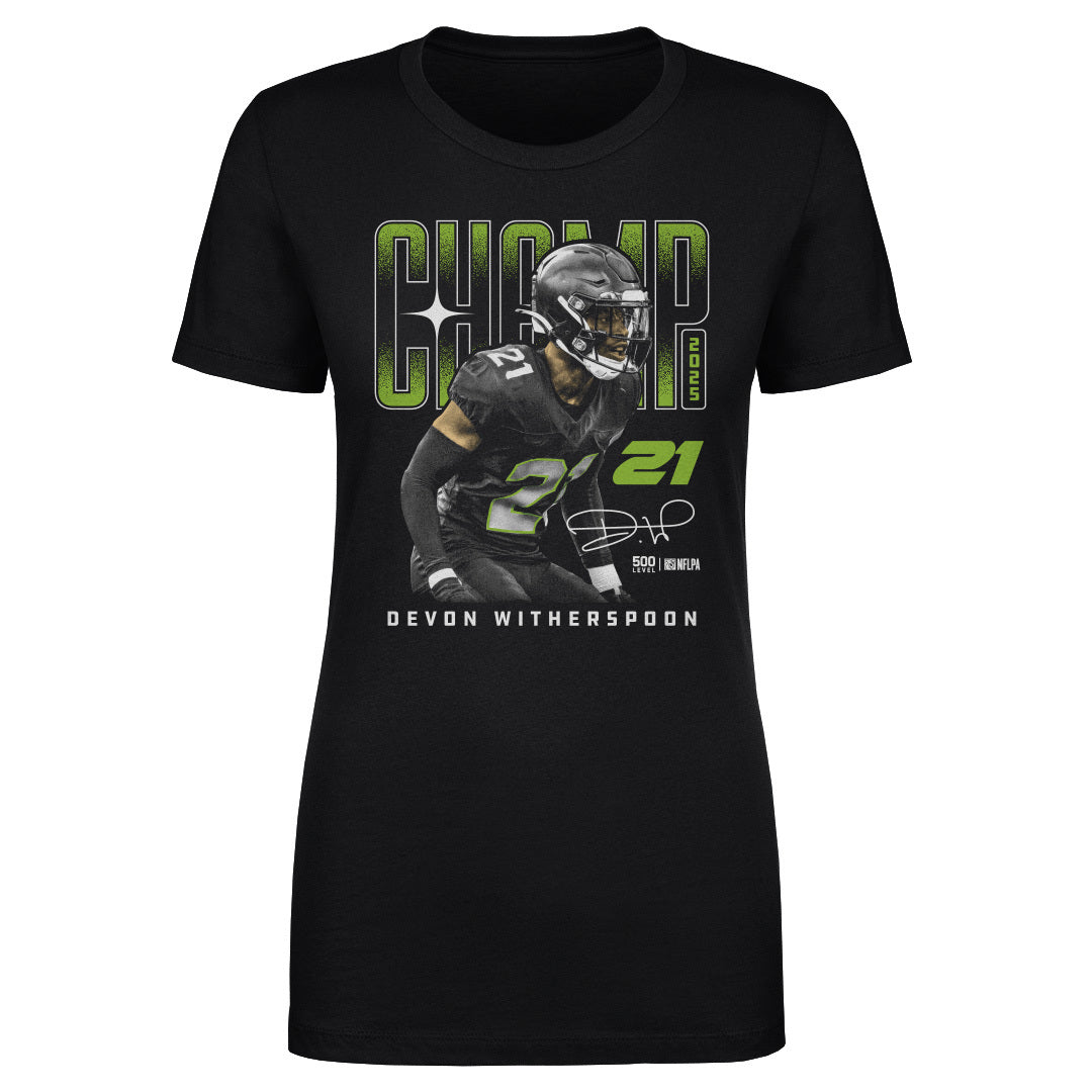 Devon Witherspoon Seattle 2025 Champ WHT