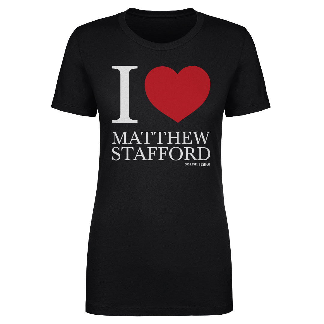 Matthew Stafford Los Angeles R I Love WHT