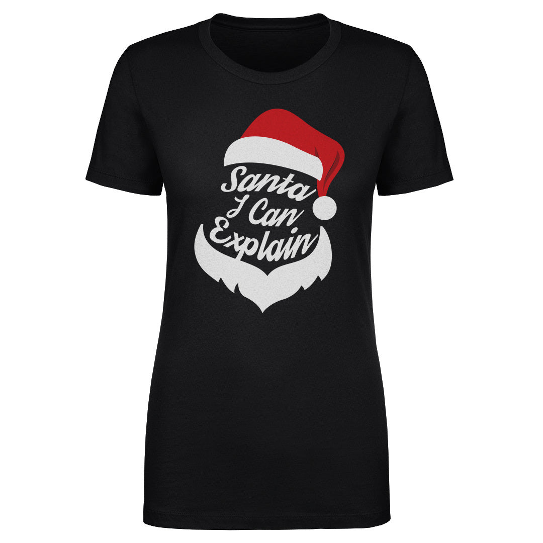 Christmas Santa I Can Explain WHT