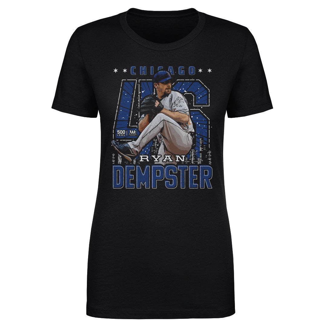Ryan Dempster Chicago C Gritty WHT