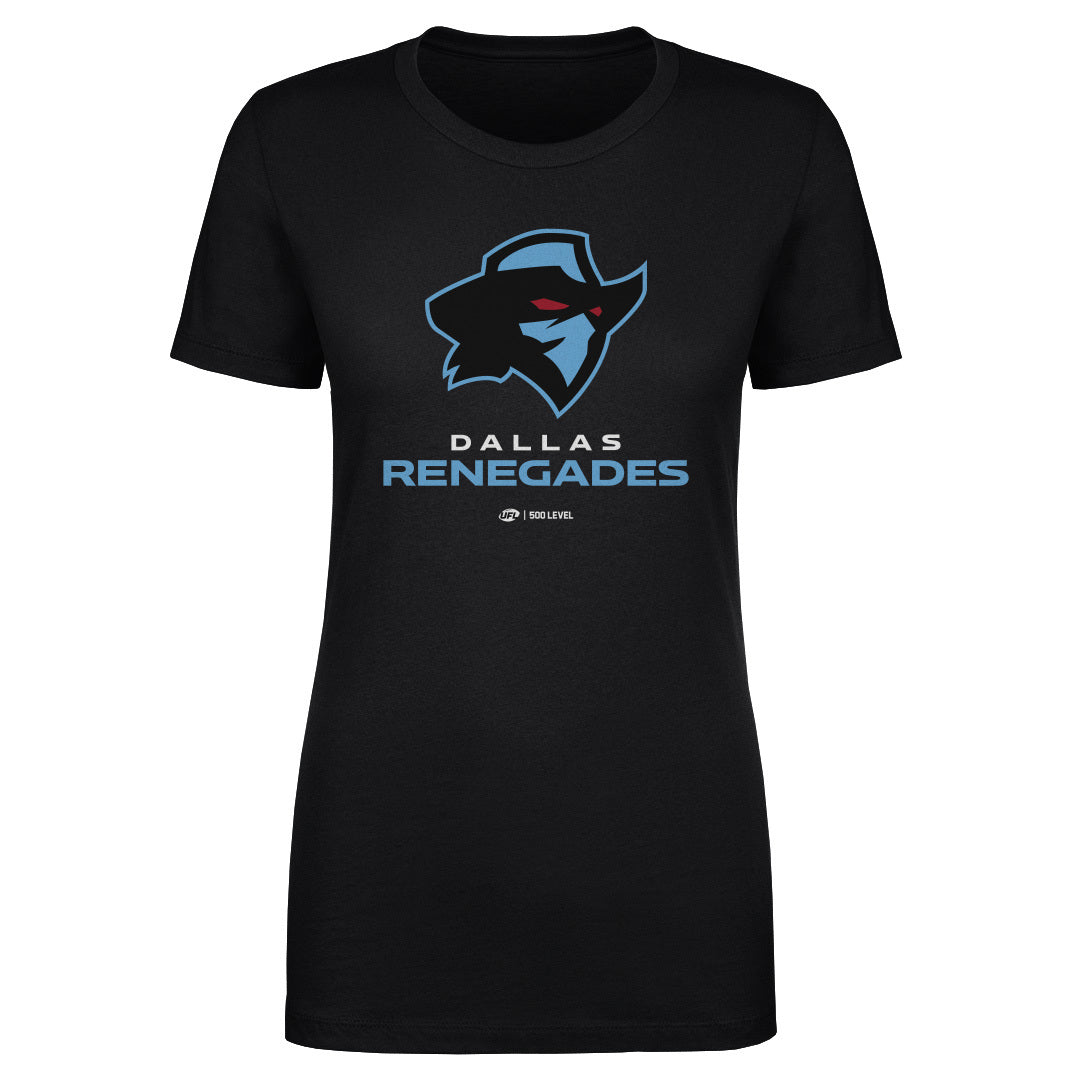 Dallas Renegades Primary Logo WHT