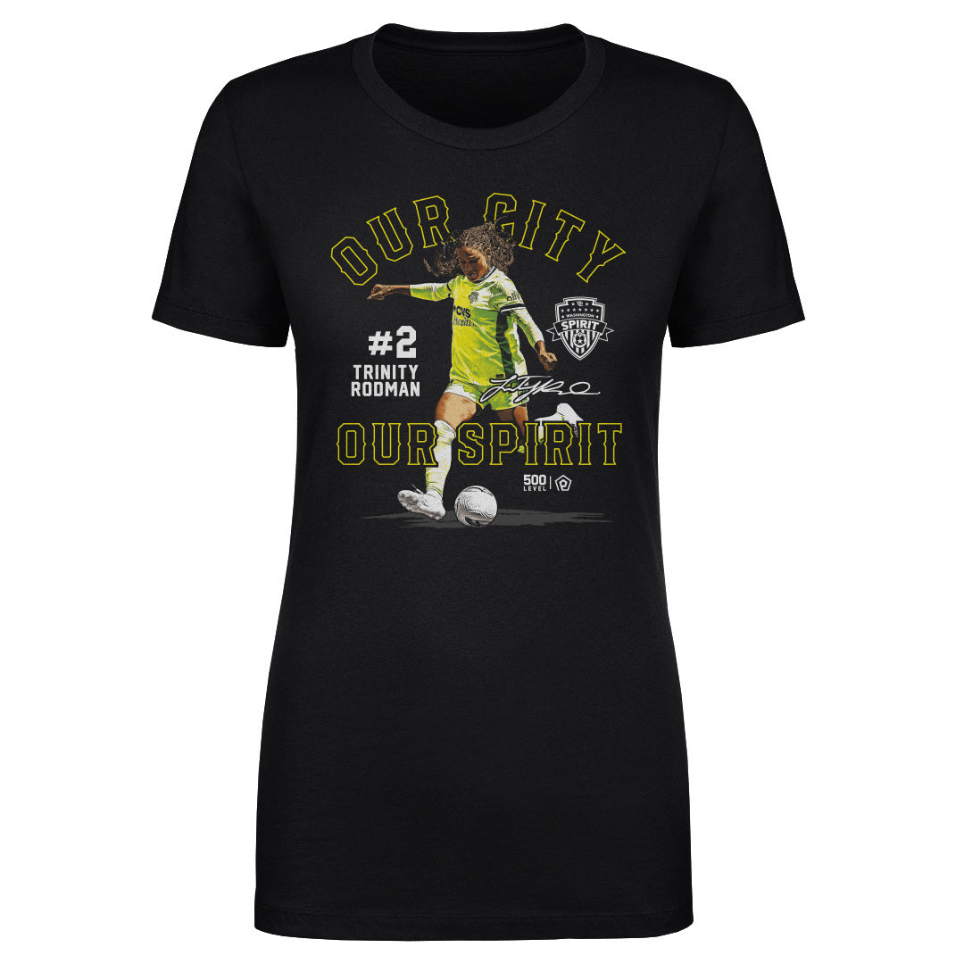 Trinity Rodman Washington Spirit Our City Our Spirit WHT