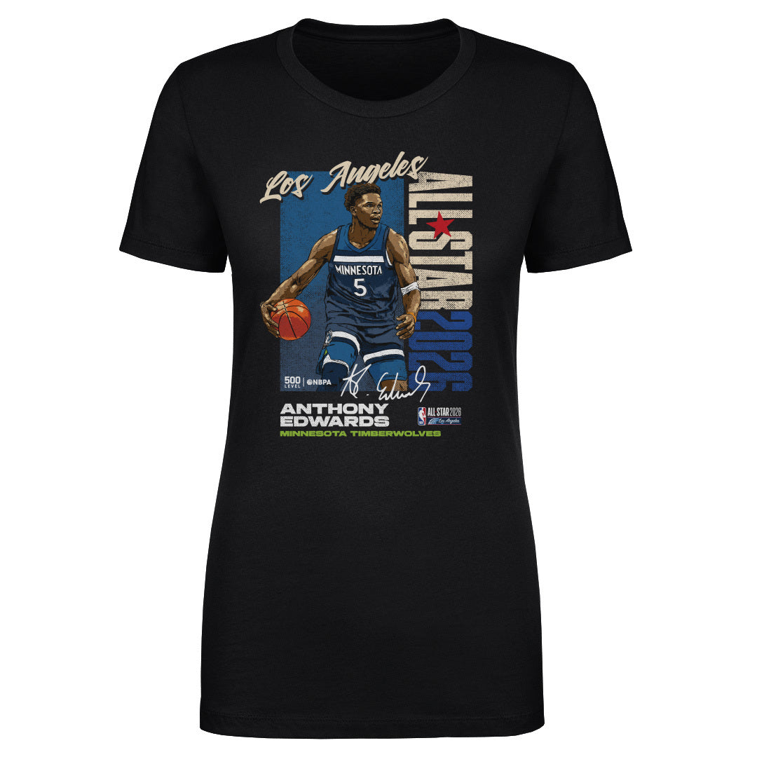 Anthony Edwards Minnesota Timberwolves 2026 NBA All-Star Vertical WHT