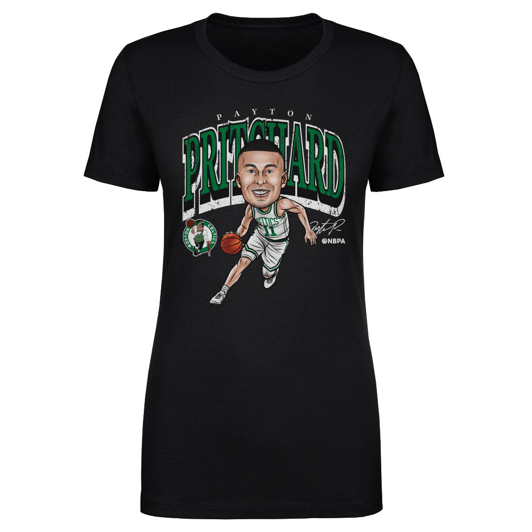 Payton Pritchard Boston Celtics Cartoon WHT