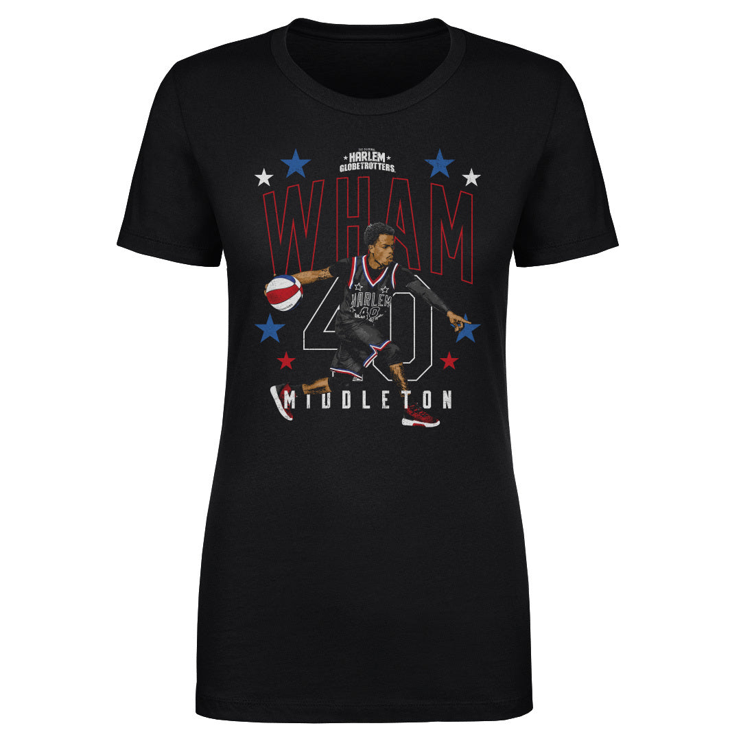 Wham Middleton Harlem Globetrotters Outline WHT
