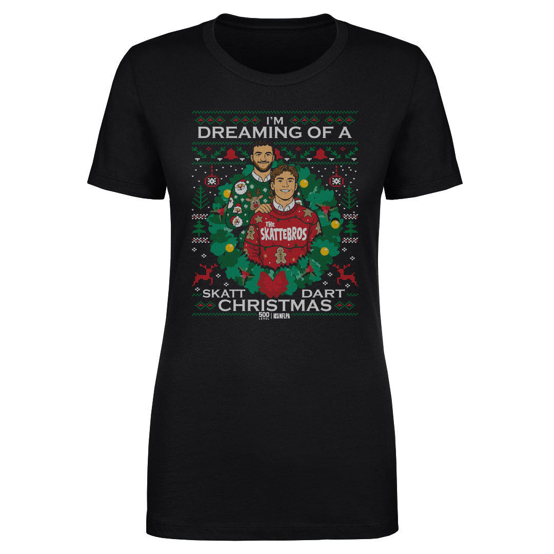 Jaxson Dart & Cam Skattebo New York G Ugly Sweater WHT