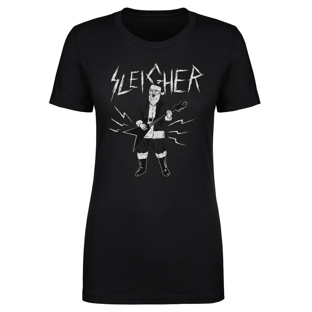 Christmas Sleigher Santa WHT