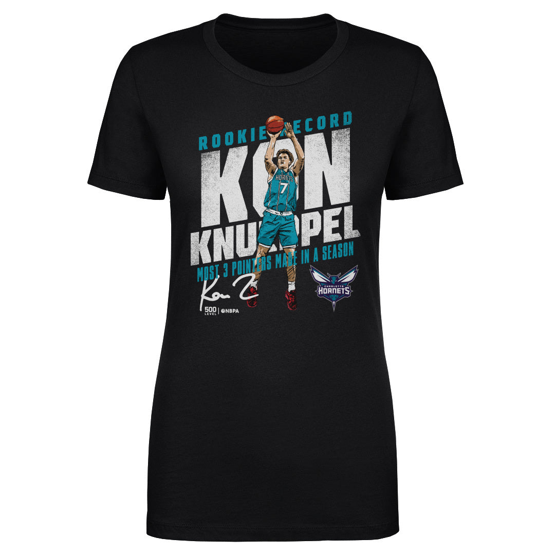 Kon Knueppel Charlotte Hornets Rookie Record WHT