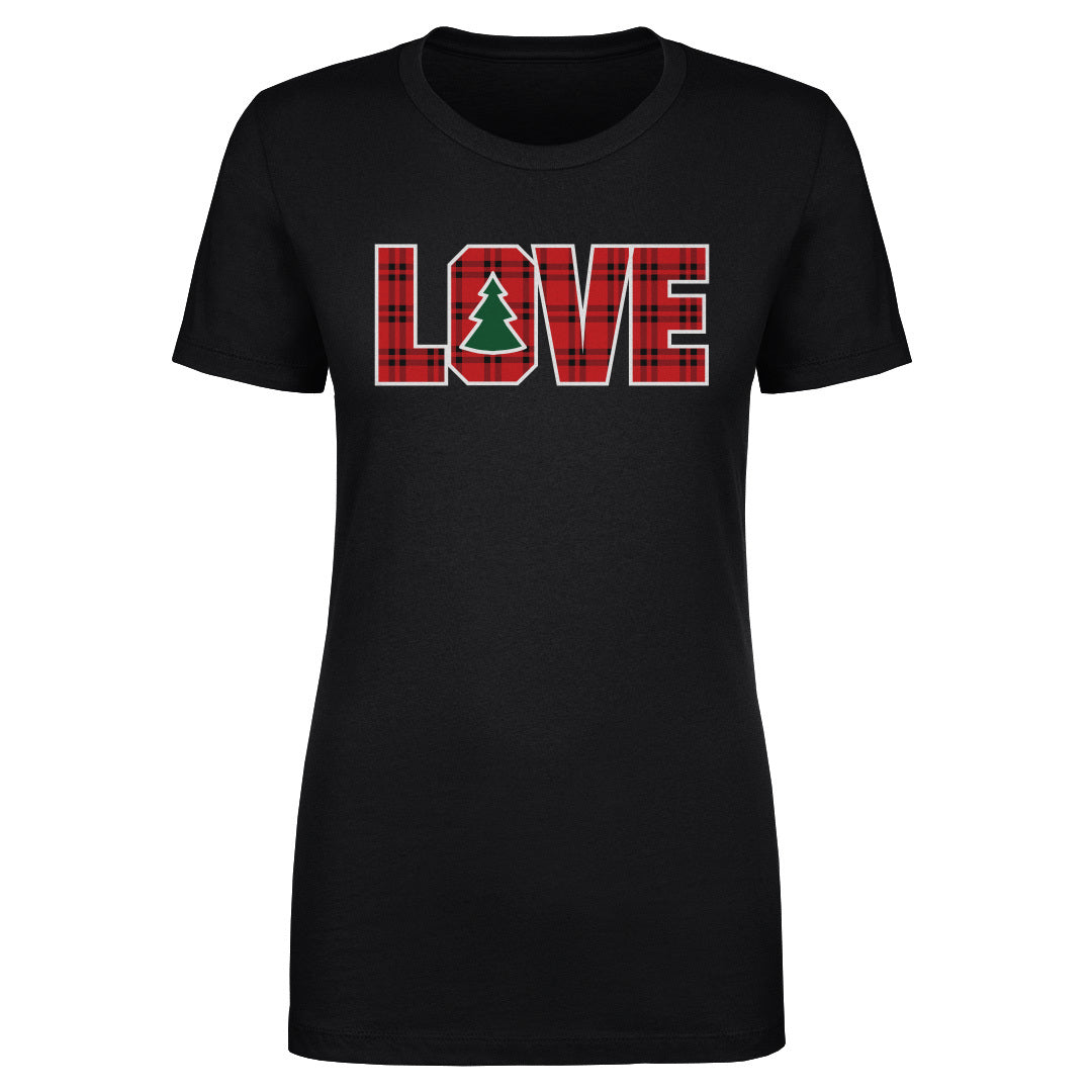 Christmas LOVE Christmas Plaid WHT