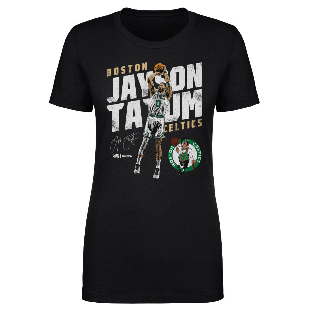 Jayson Tatum Boston Celtics Slant WHT