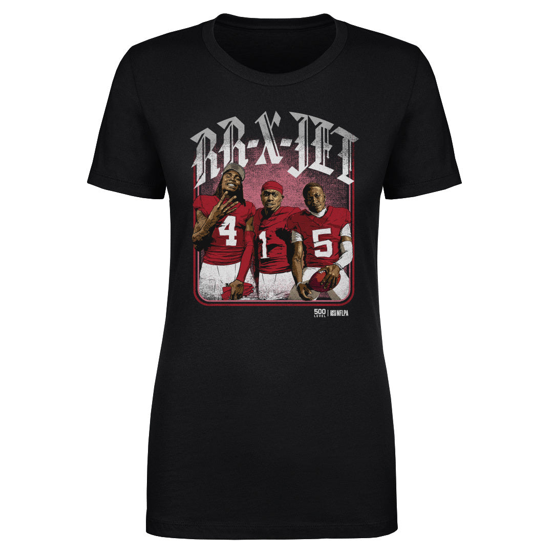 Rashee Rice Xavier Worthy & Hollywood Brown Kansas City RR-X-Jet WHT