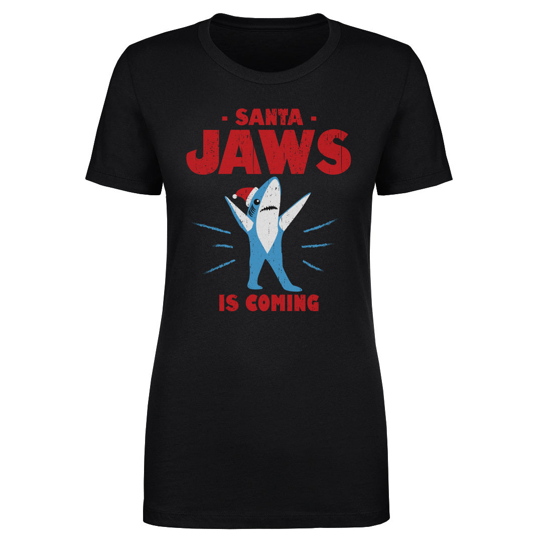 Christmas Santa Jaws WHT