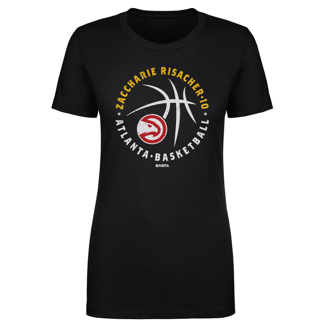 Zaccharie Risacher Atlanta Hawks Player Ball WHT