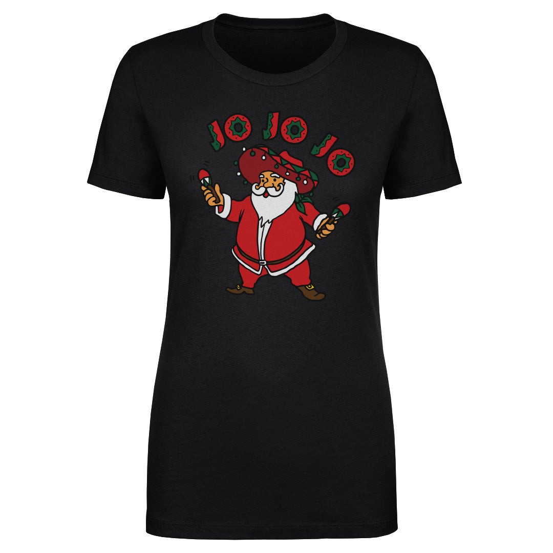 Christmas Mexican Santa WHT