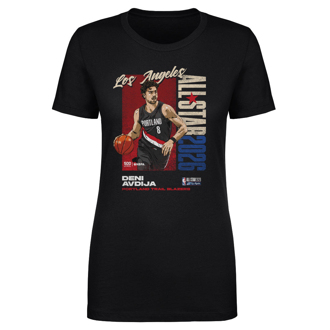 Deni Avdija Portland Trail Blazers 2026 NBA All-Star Vertical WHT