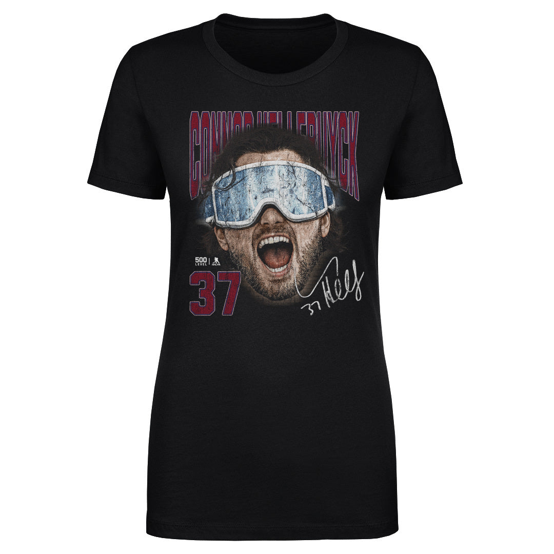 Connor Hellebuyck Winnipeg Goggles WHT