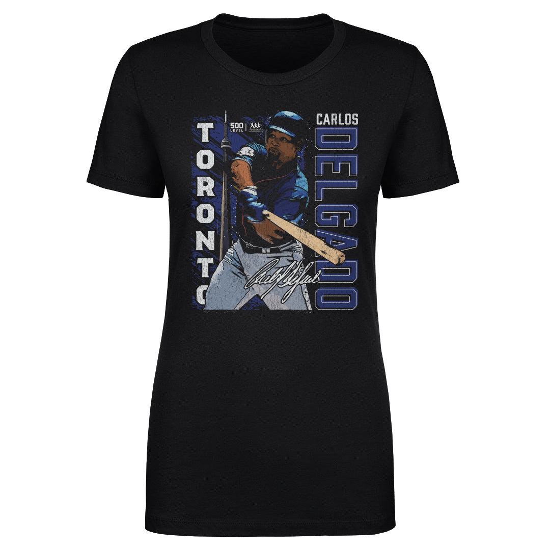Carlos Delgado Toronto Gritty WHT