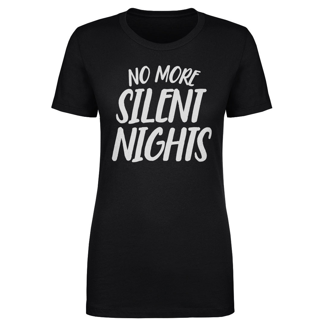 Christmas No More Silent Nights WHT