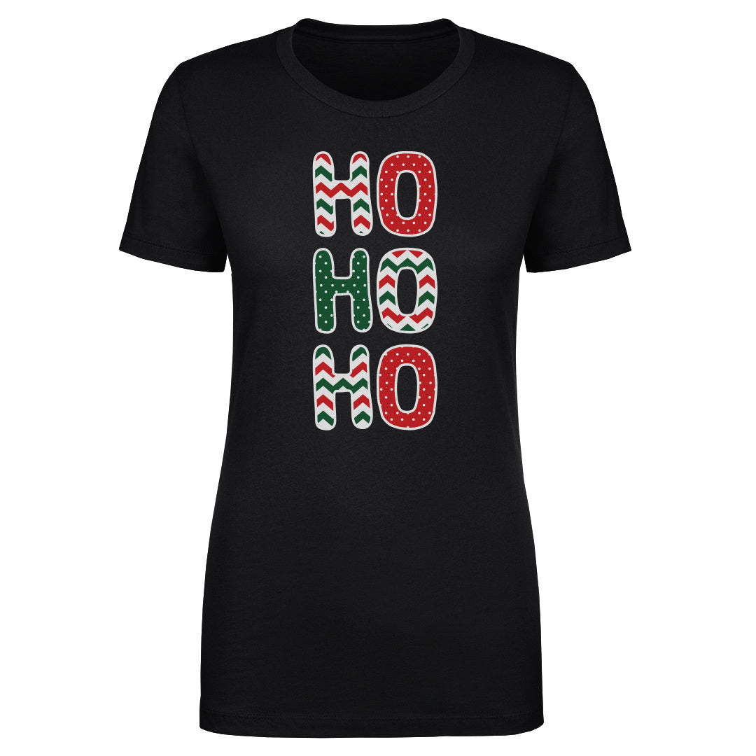 Christmas HO HO HO Stacked WHT