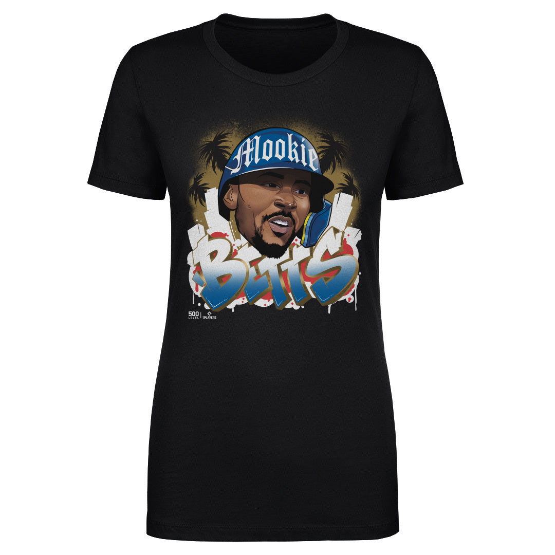 Mookie Betts Los Angeles D Graffiti WHT