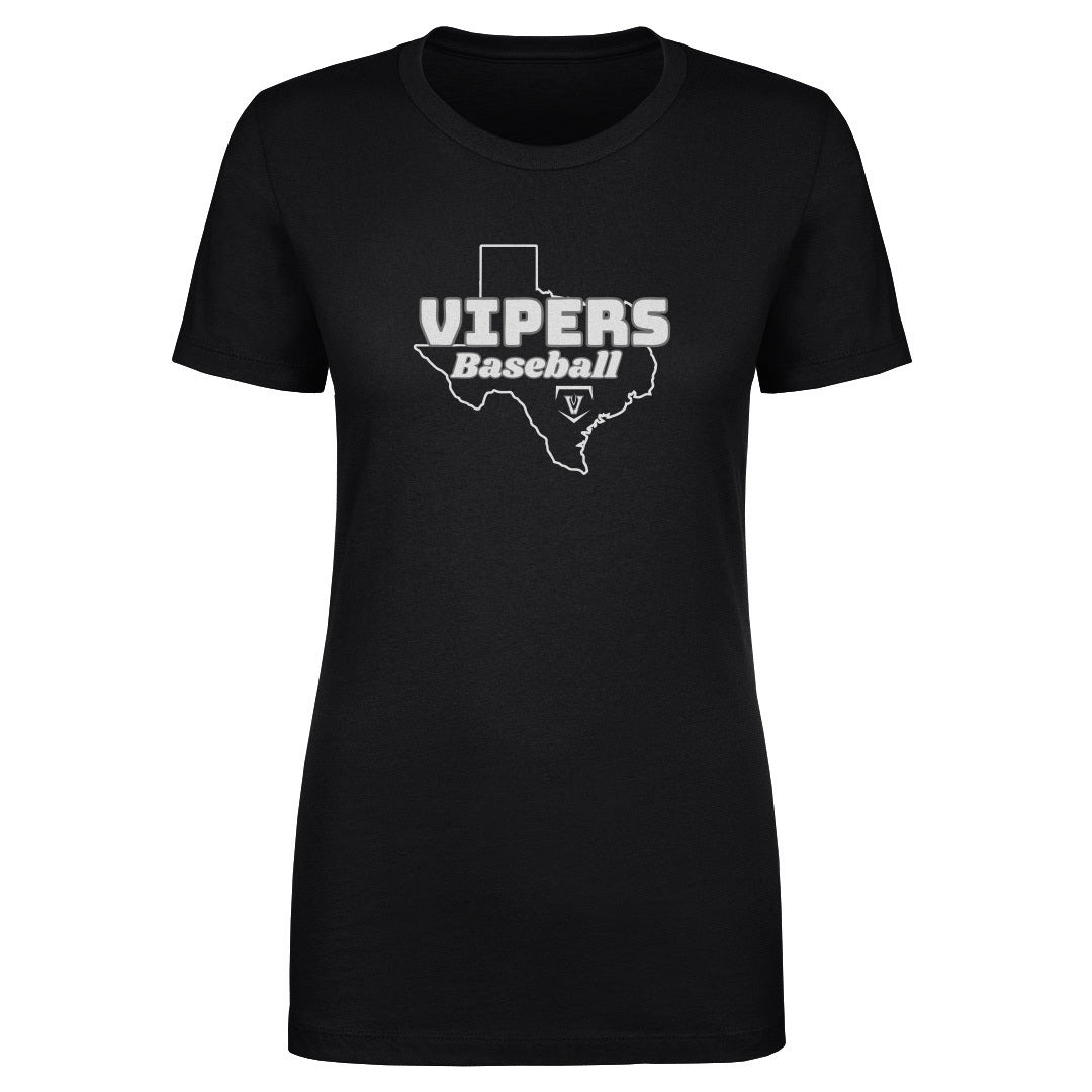 Vandegrift Crown Trio Baseball Texas Map WHT