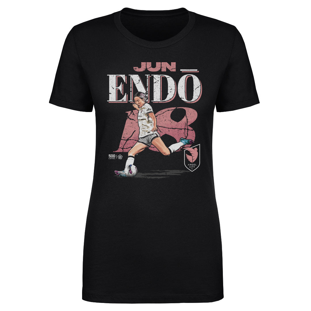 Jun Endo Angel City FC Cracked Number WHT