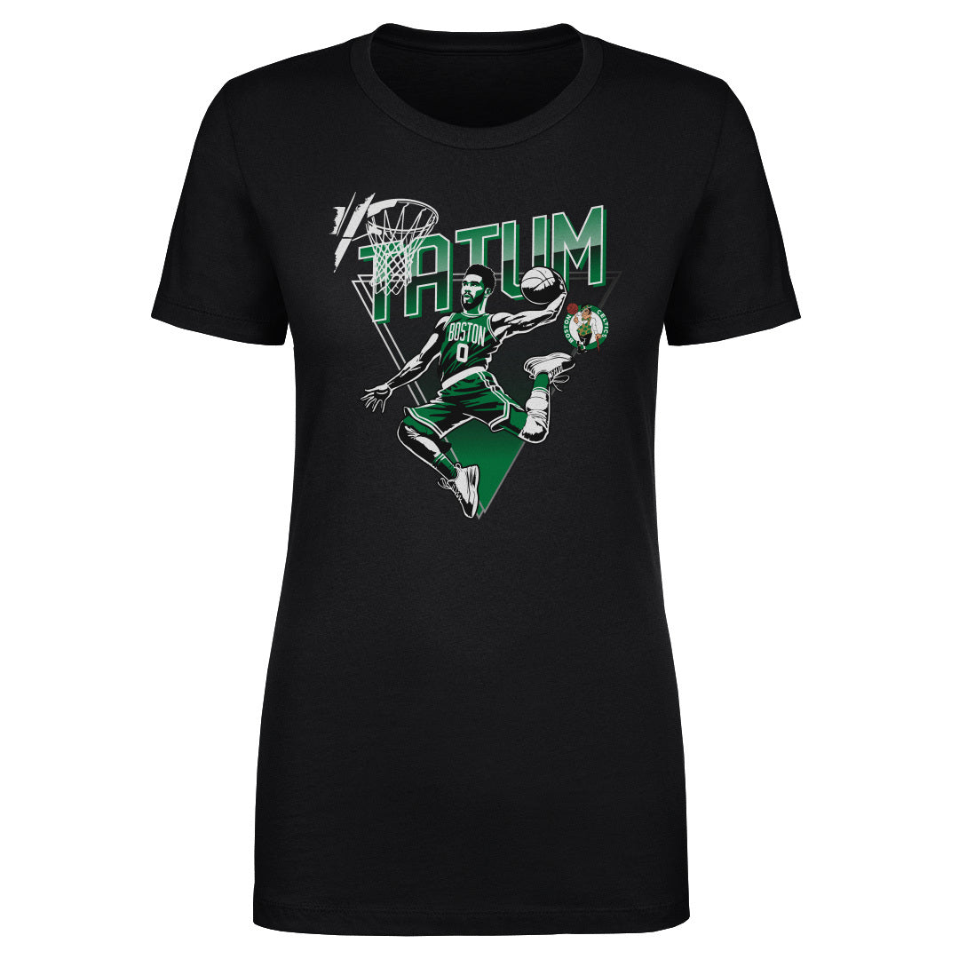 Jayson Tatum Boston Celtics Triangle WHT
