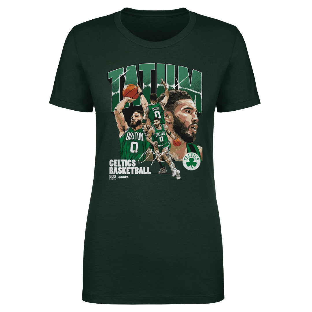Jayson Tatum Boston Celtics Collage WHT