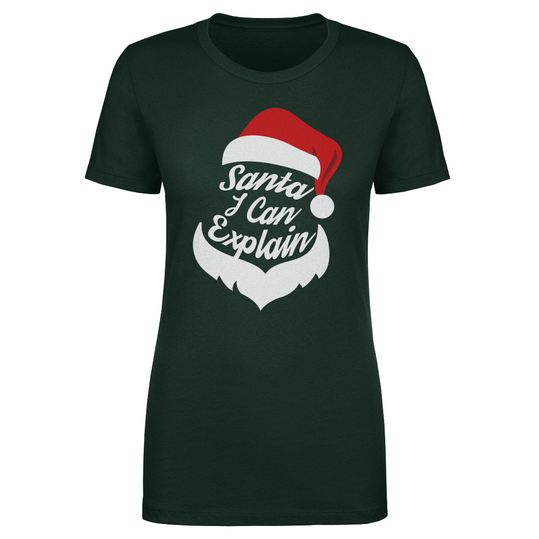 Christmas Santa I Can Explain WHT