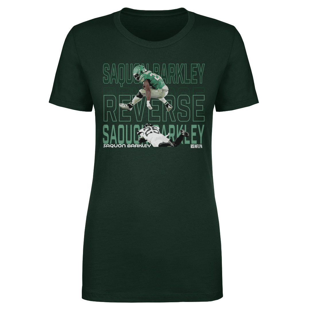 Saquon Barkley Philadelphia Hurdle WHT