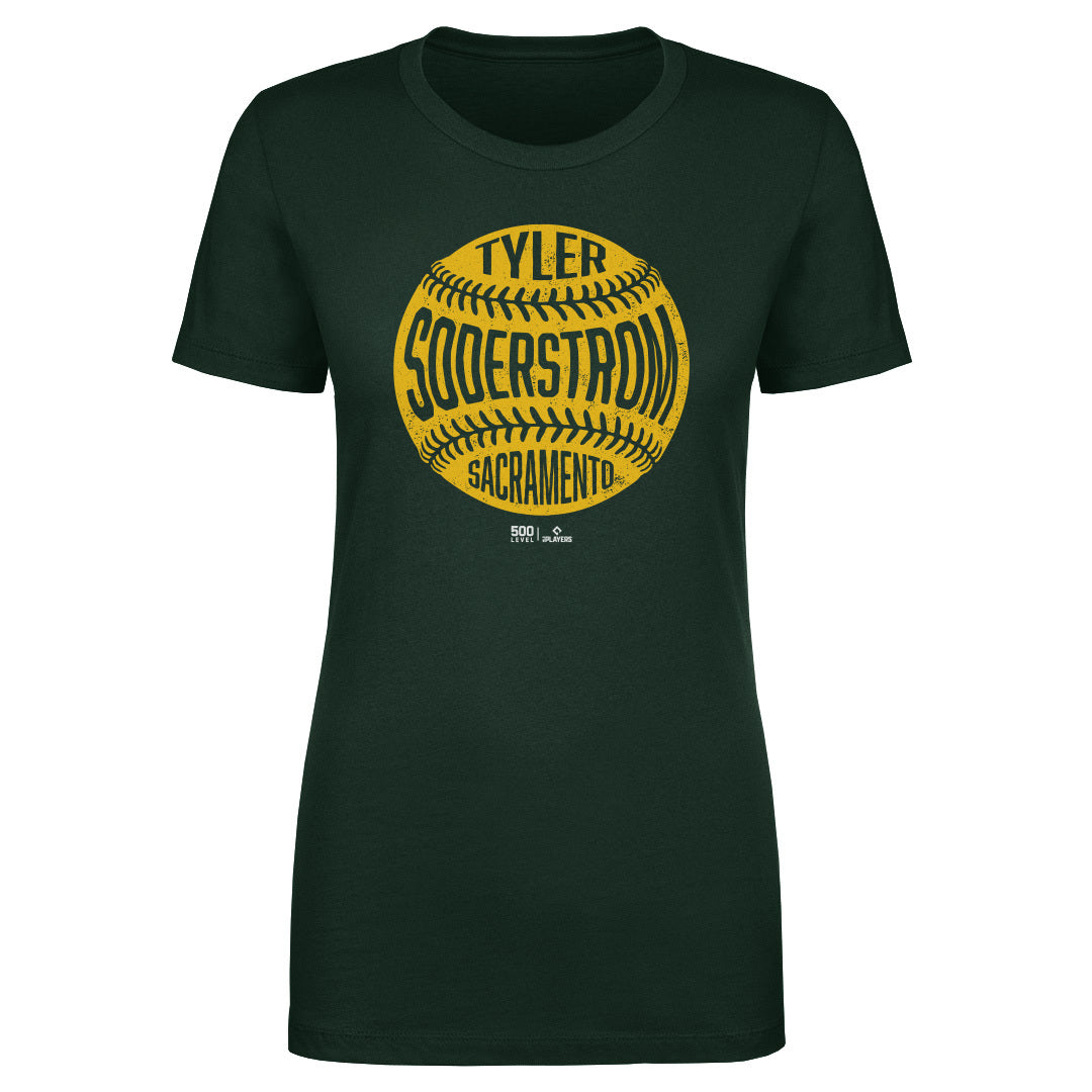 Tyler Soderstrom Sacramento Vintage Baseball WHT