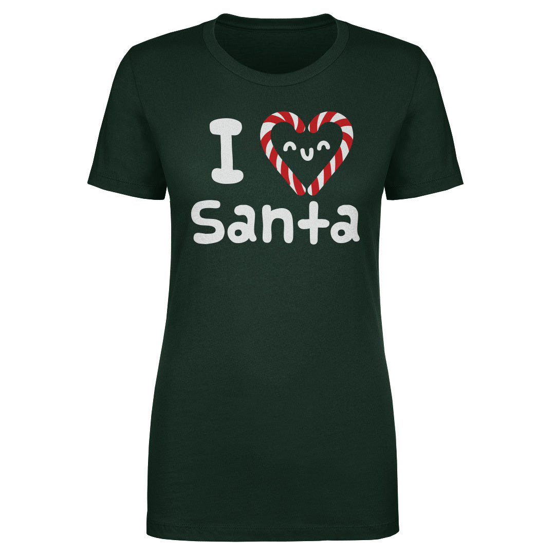 Christmas I Love Santa WHT