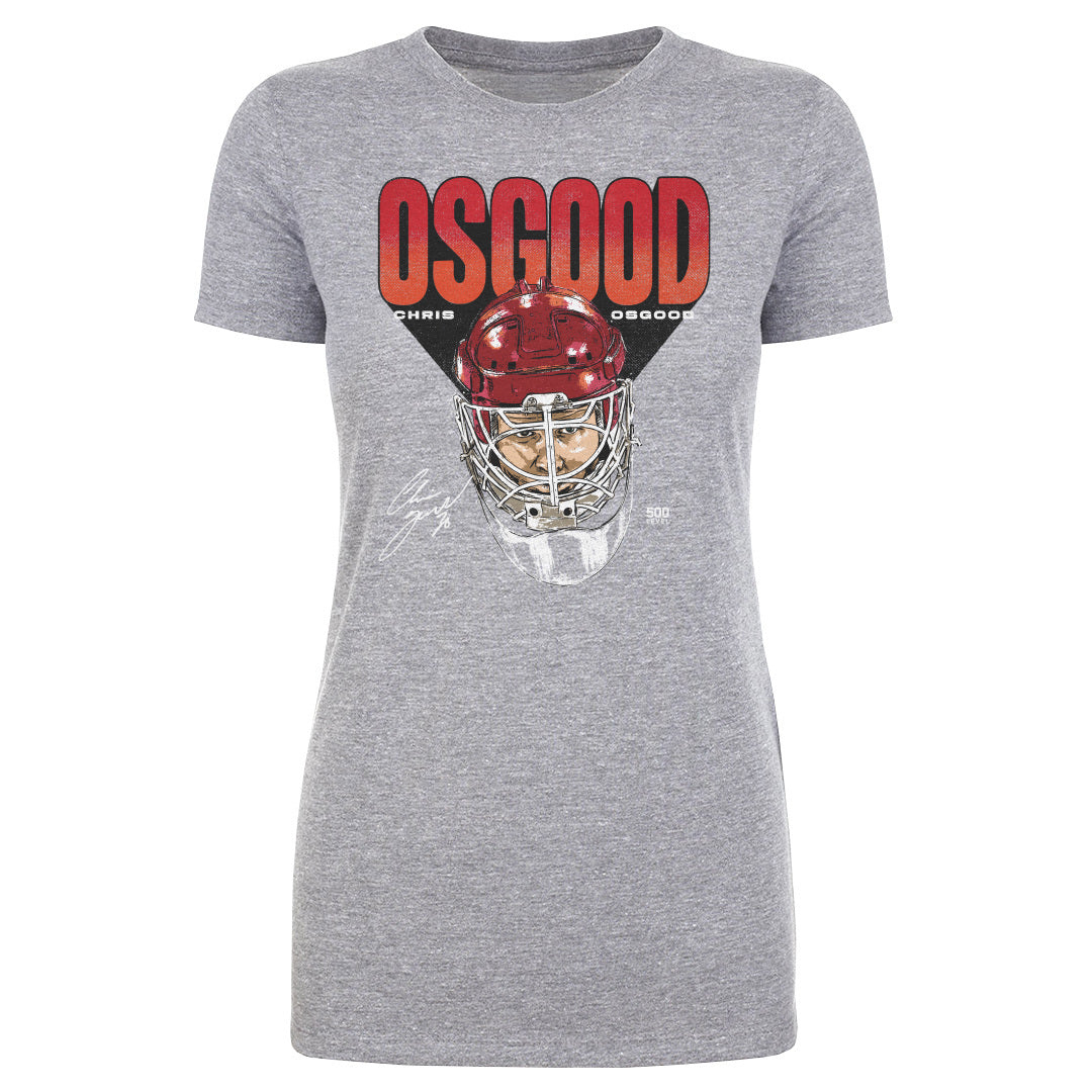 Chris Osgood Detroit Hockey Mask WHT