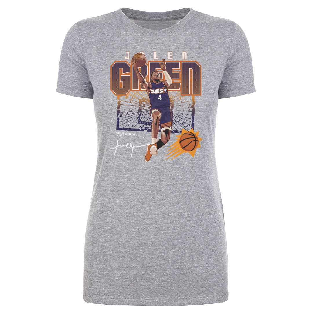 Jalen Green Phoenix Suns Shattered WHT