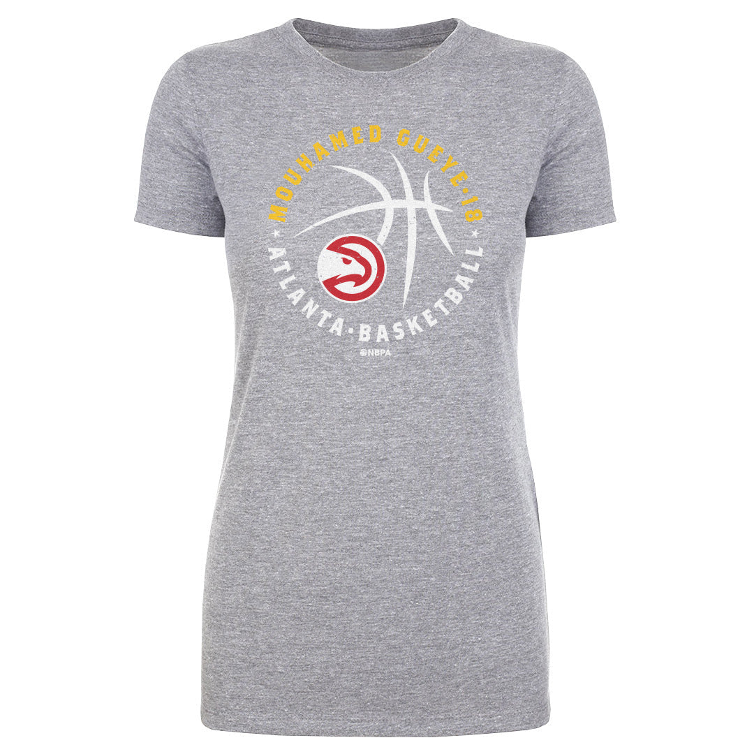 Mouhamed Gueye Atlanta Hawks Player Ball WHT