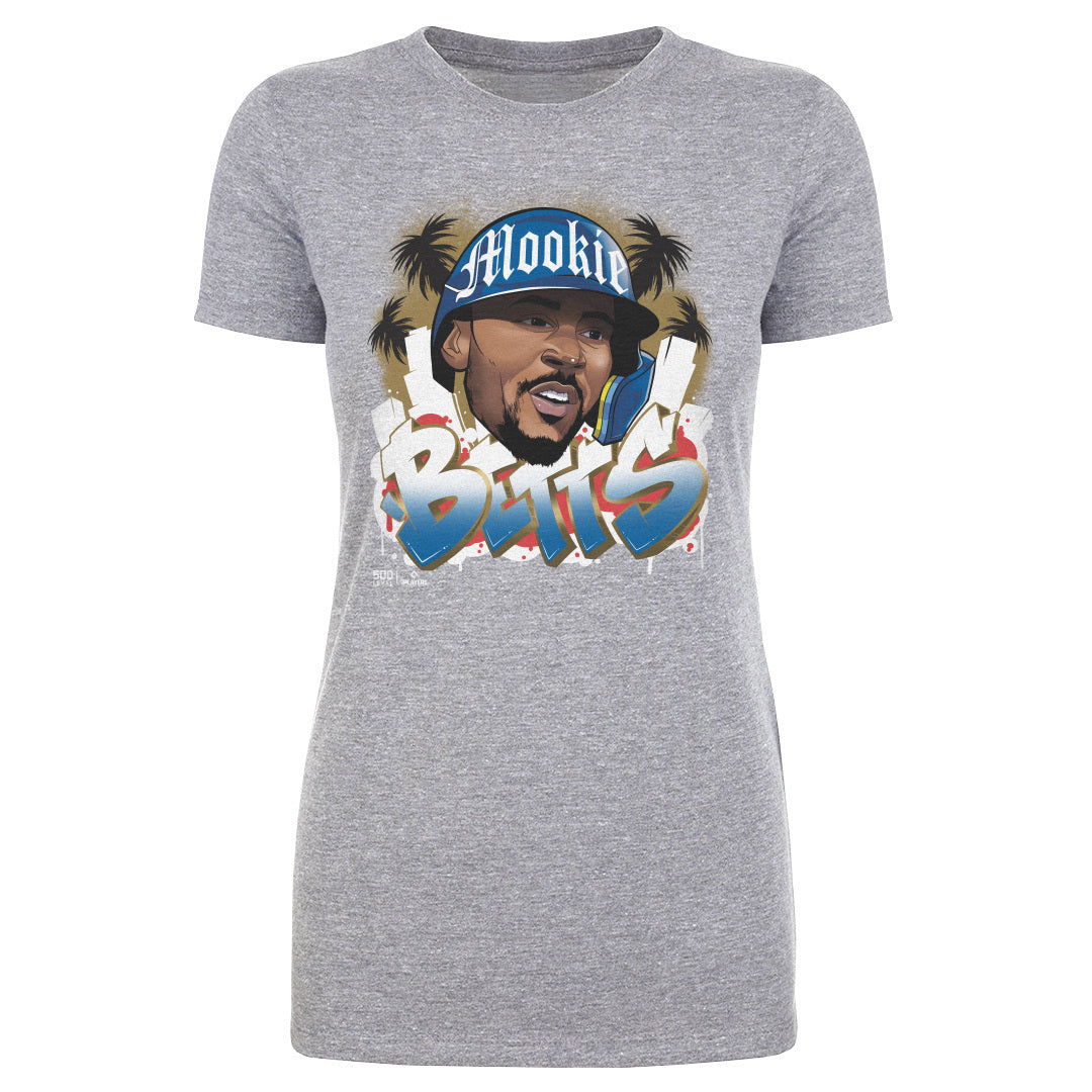 Mookie Betts Los Angeles D Graffiti WHT