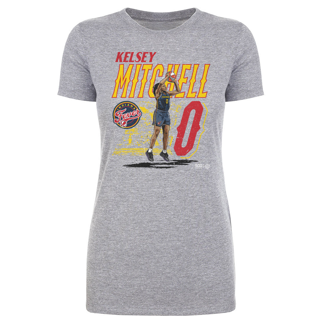 Kelsey Mitchell Indiana Fever Court WHT