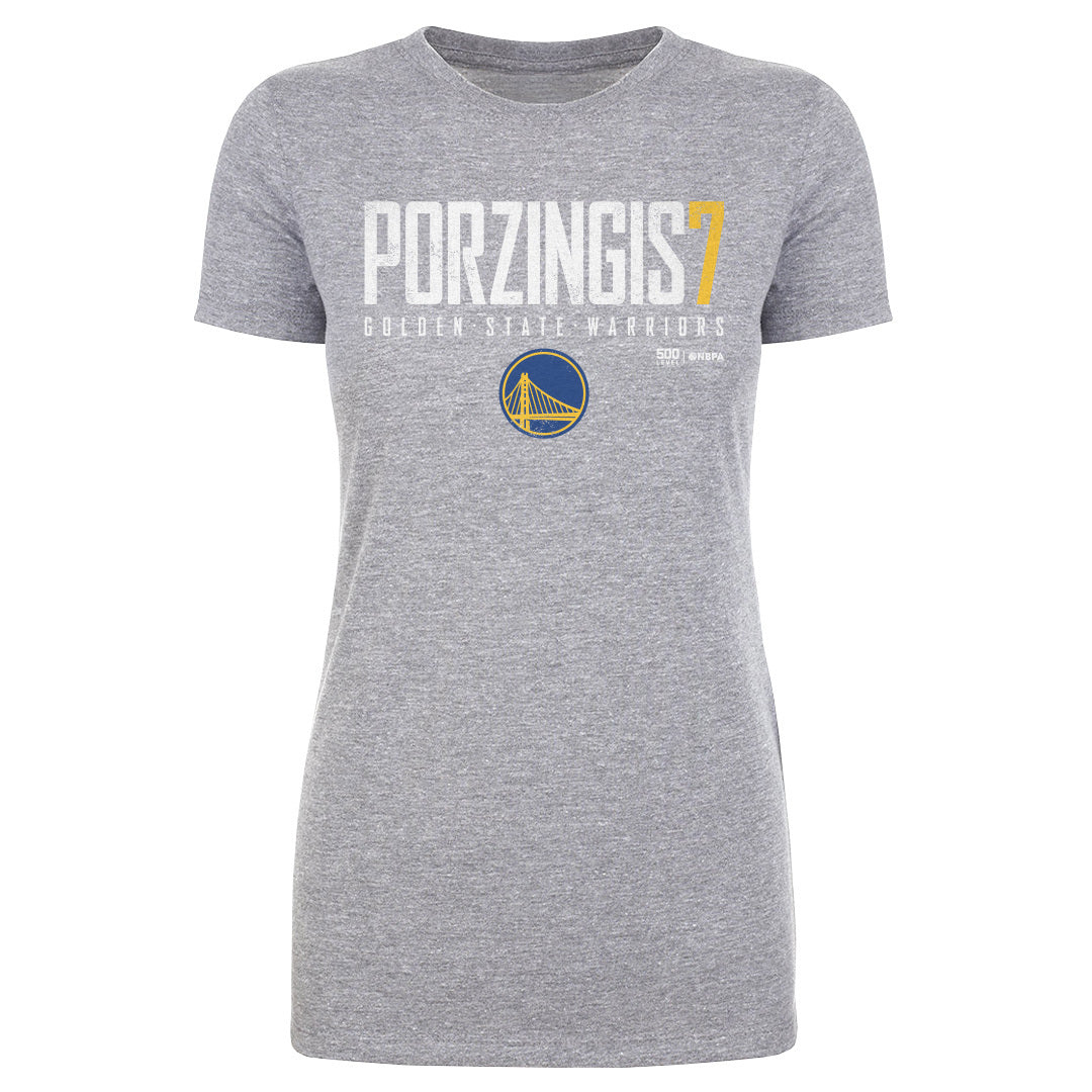 Kristaps Porzingis Golden State Warriors Elite WHT