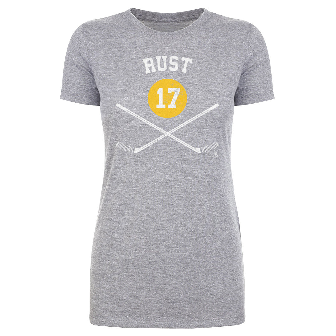 Bryan Rust Pittsburgh Sticks WHT