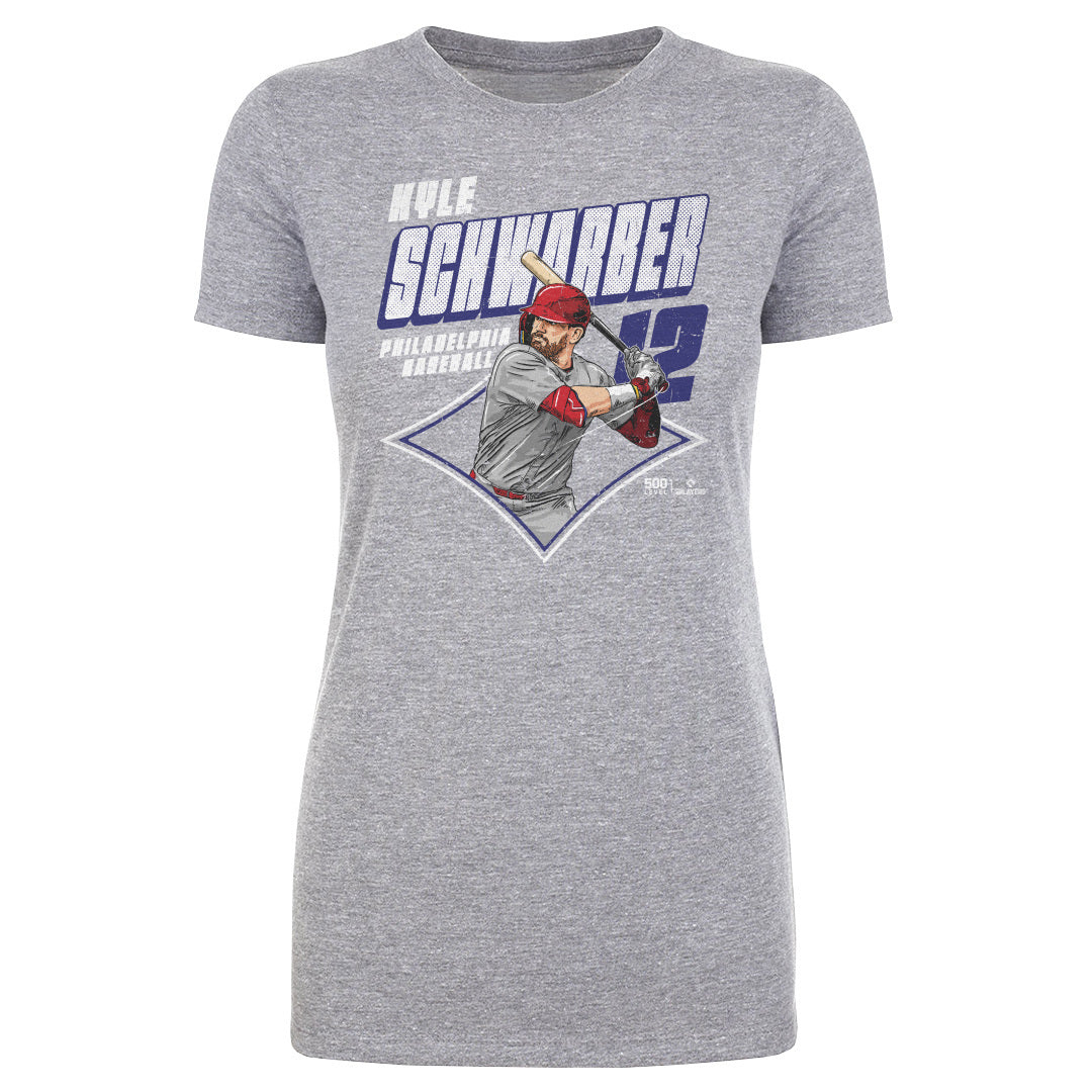 Kyle Schwarber Philadelphia Diamond WHT