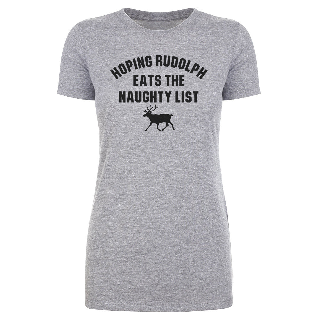 Christmas Hoping Rudolph Eats The Naughty List