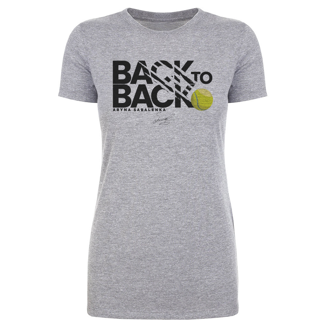 Aryna Sabalenka Back To Back Solid